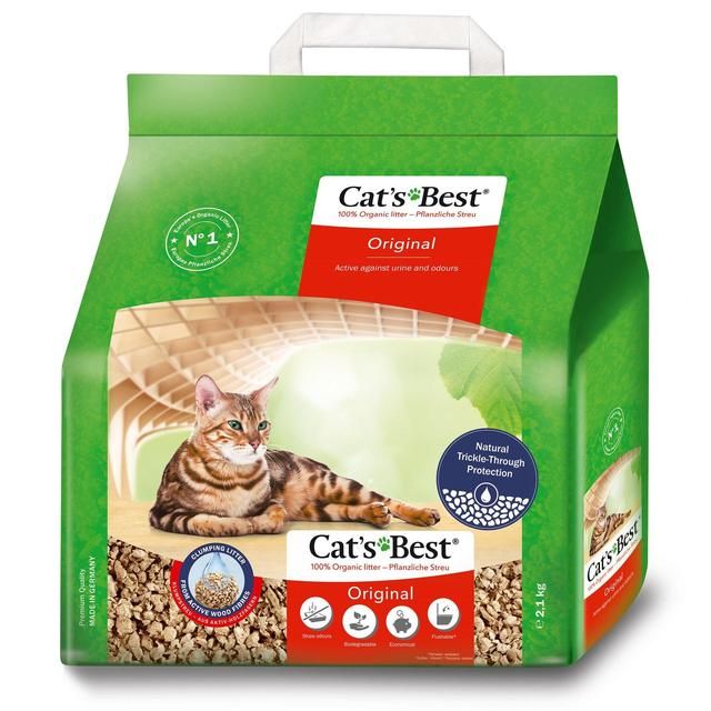 Cats Best Clumping Cat Litter   2.1kg GOODS M&S   