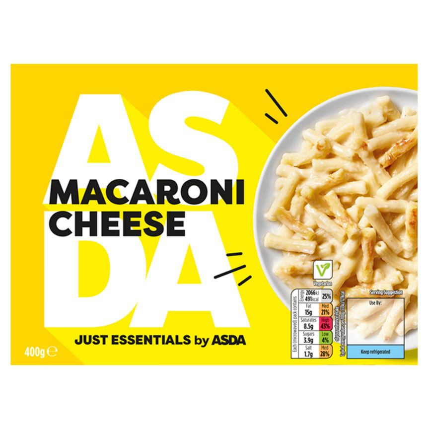 JUST ESSENTIALS by ASDA Macaroni Cheese GOODS ASDA   