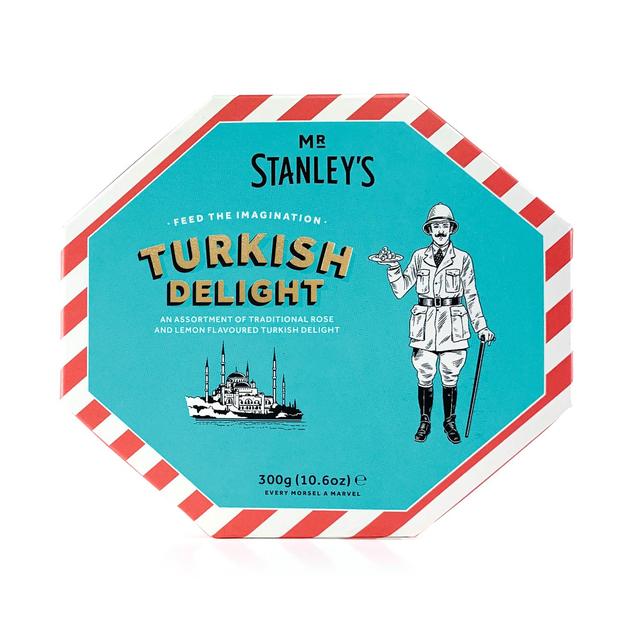 Mr Stanley's Rose & Lemon Turkish Delight   300g