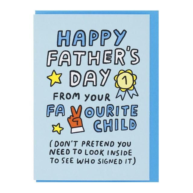 M&S Favourite Child Father's Day Card GOODS M&S   