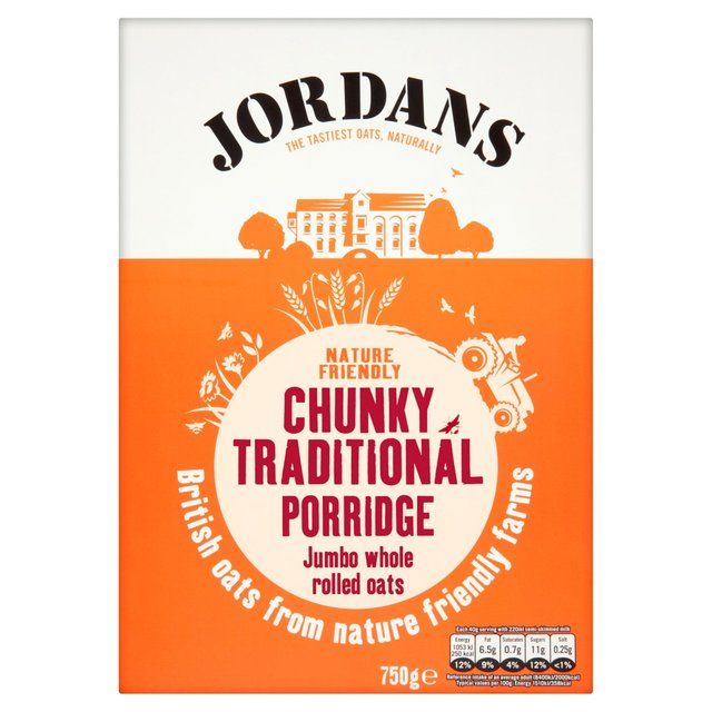 Jordans Jumbo Porridge Oats Breakfast Cereal   750g