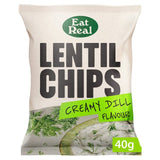 Eat Real Lentil Creamy Dill Chips   40g GOODS M&S   