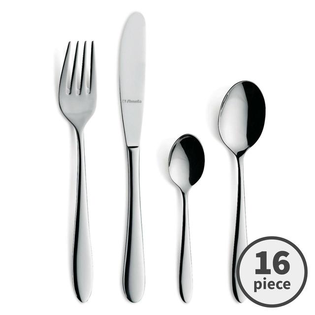 Amefa Modern  Stainless Steel  Cutlery Set   16 per pack GOODS M&S   