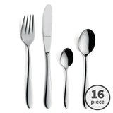 Amefa Modern  Stainless Steel  Cutlery Set   16 per pack GOODS M&S   