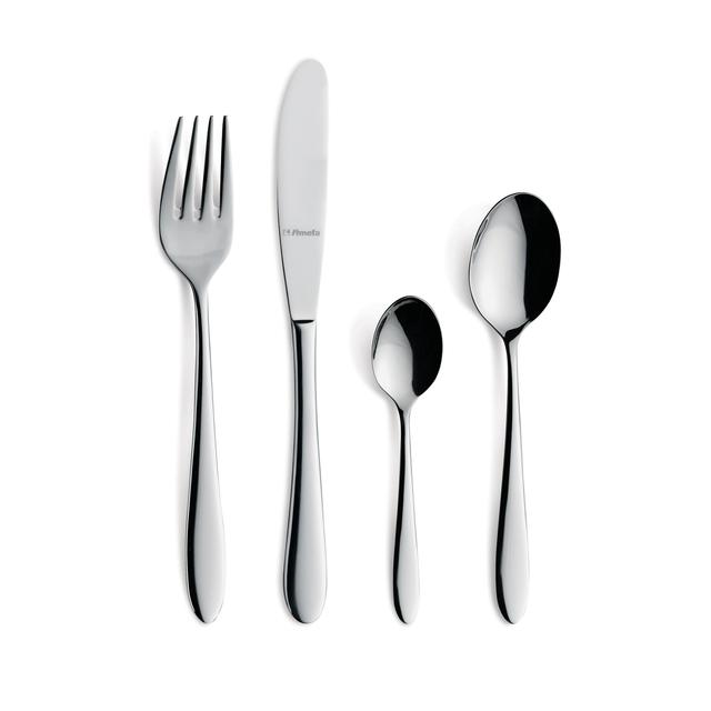 Amefa Modern  Stainless Steel  Cutlery Set   16 per pack