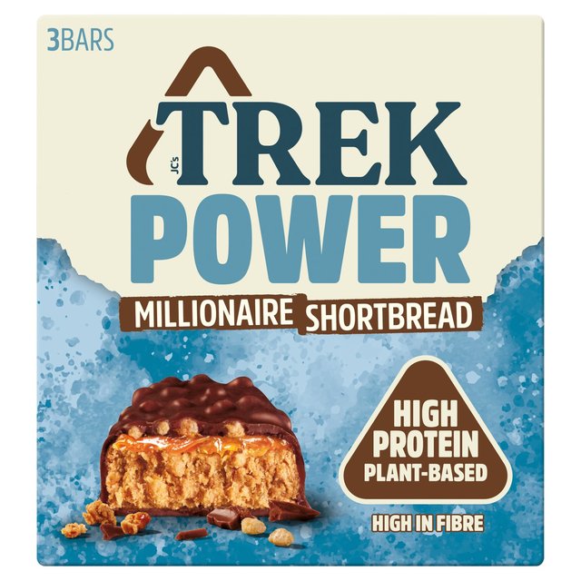 TREK Power Millionaire Shortbread Protein Bars Multipack   3 x 44g