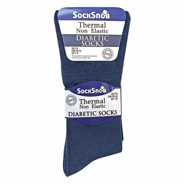 Sock Snob 3 Pairs Mens Thermal Diabetic Socks 6-11 UK GOODS Superdrug   