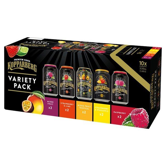 Kopparberg Variety 3.4% 10pk   10 x 330ml GOODS M&S   