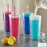 Parker Lane double-wall colour-changing tumblers 2 pack - British product