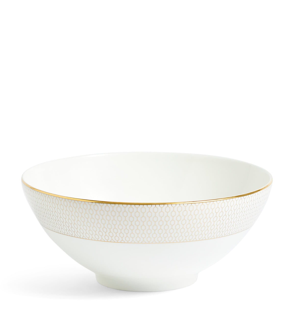Wedgwood Gold-Trim Gio soup bowl 20cm (British brand)