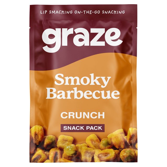 Graze- Vegan BBQ Crunchy Snacks Multipack-22.5gx5 Snacks   5 x 22.5g GOODS M&S   