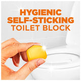 Harpic Hygienic & Fresh Citrus Stickers Toilet Freshener   4 per pack GOODS M&S   