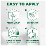 Harpic Hygienic & Fresh Pine Stickers Toilet Freshener   4 per pack GOODS M&S   