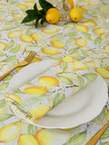 Avalon Home lemon cotton napkins 45cm (British brand)