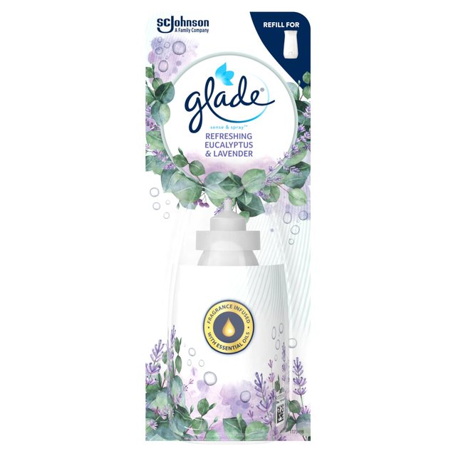 Glade Sense & Spray Air Freshener Refill Eucalyptus & Lavender   18ml GOODS M&S   