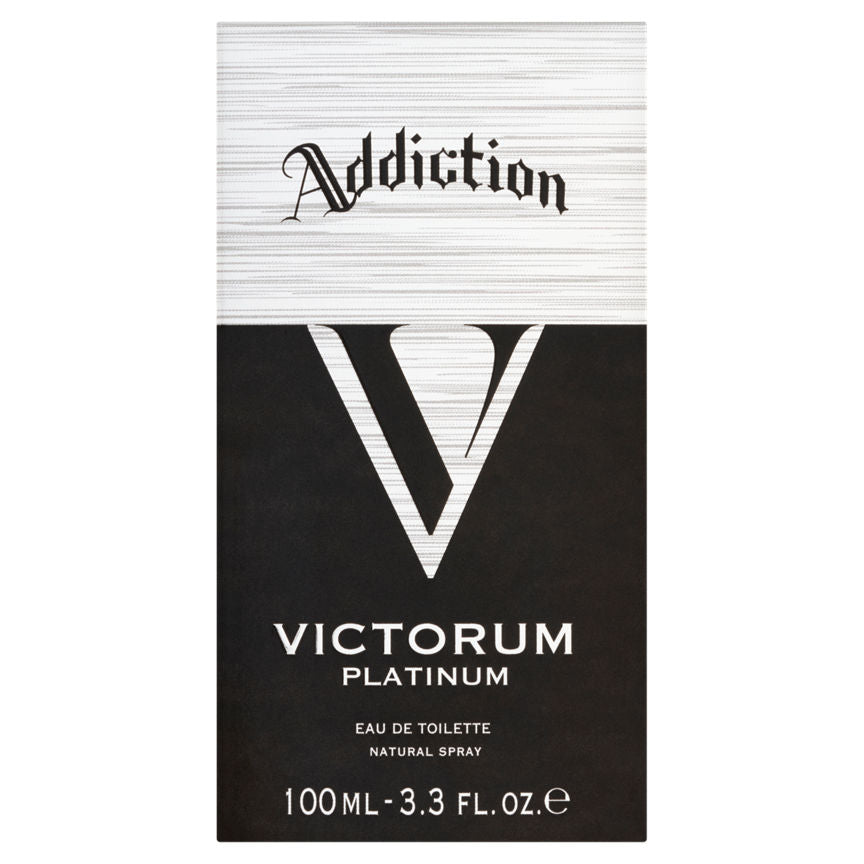 Addiction Victorum Platinum Natural Spray 100ml GOODS ASDA   