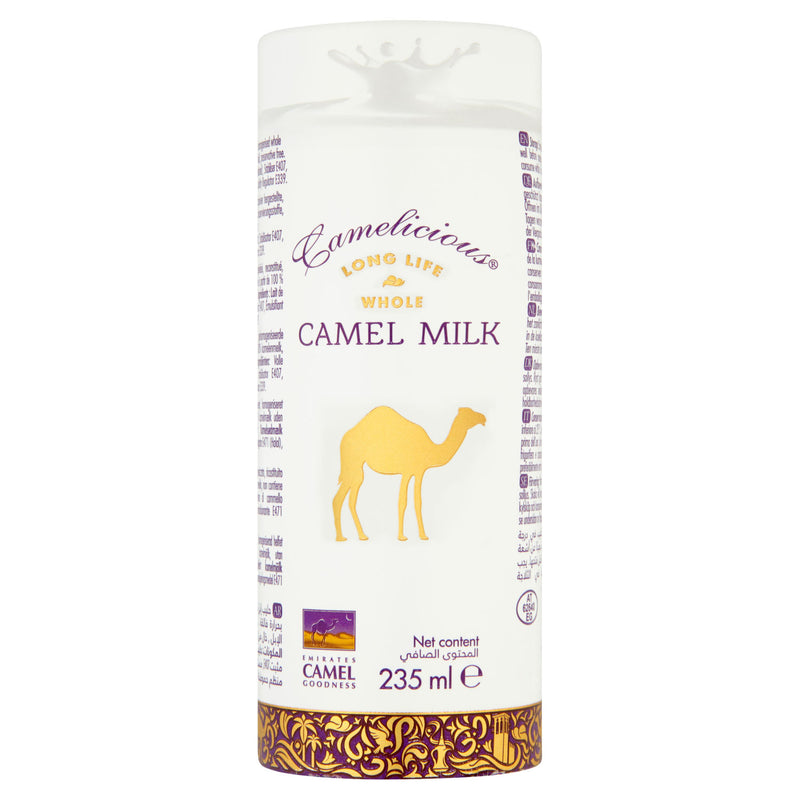 Camelicious whole camel milk 235ml (British brand)