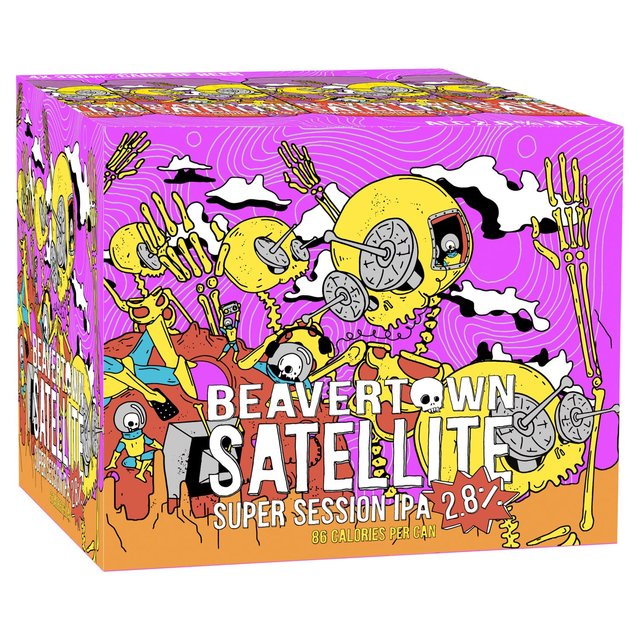 Beavertown Satellite Super Session IPA   4 x 330ml GOODS M&S   