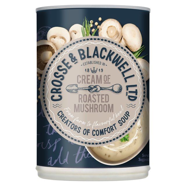 Crosse & Blackwell Cream of Roast Mushroom Soup   400g GOODS M&S   