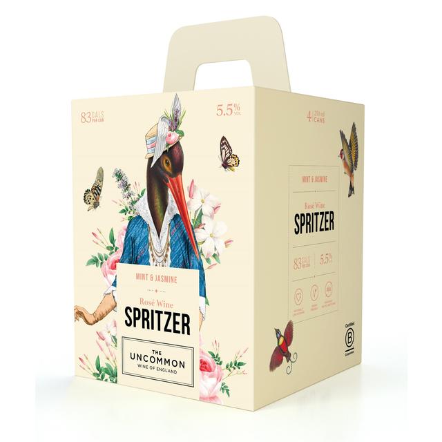 The Uncommon English Rose Spritzer Multipack   4 x 250ml GOODS M&S   