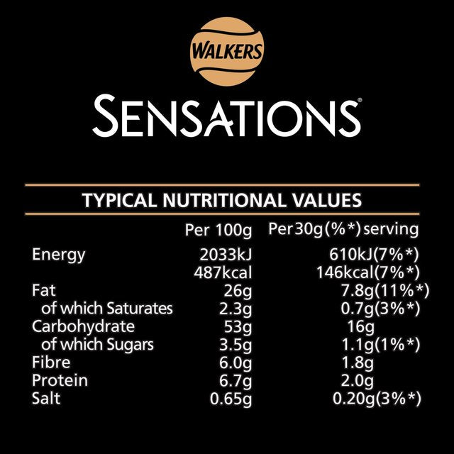 Walkers Sensations Mature Cheddar Cheese & Chilli Crisps   150g GOODS M&S   