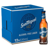 San Miguel Alcohol Free Lager Beer Bottles   12 x 330ml GOODS M&S   