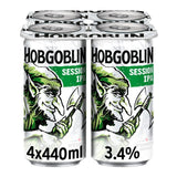 Hobgoblin Session IPA Ale Beer Cans   4 x 440ml GOODS M&S   