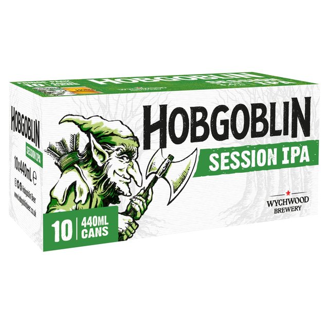 Hobgoblin Session IPA Ale Beer Cans   10 x 440ml GOODS M&S   