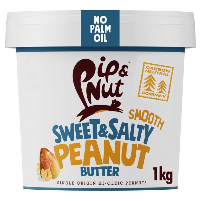 Pip & Nut Sweet & Salty Smooth Peanut Butter   1kg