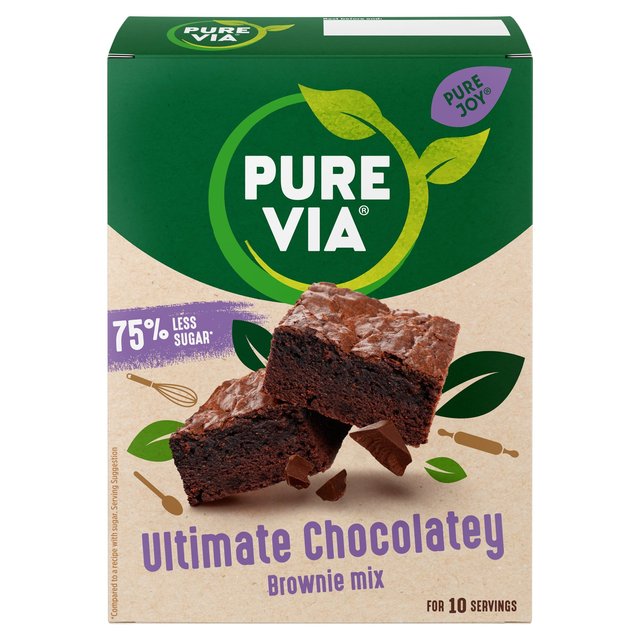 Pure Via Brownie Mix   337g GOODS M&S   