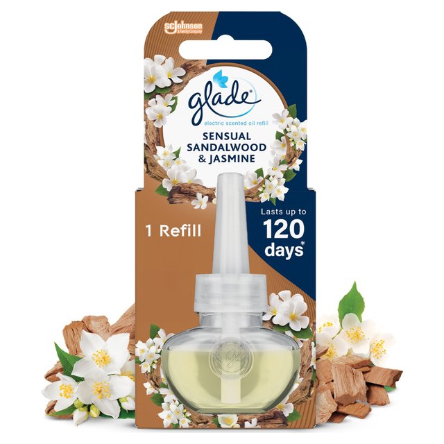 Glade Plug In Refill Electric Scented Oil Bali Sandalwood   20ml GOODS M&S   