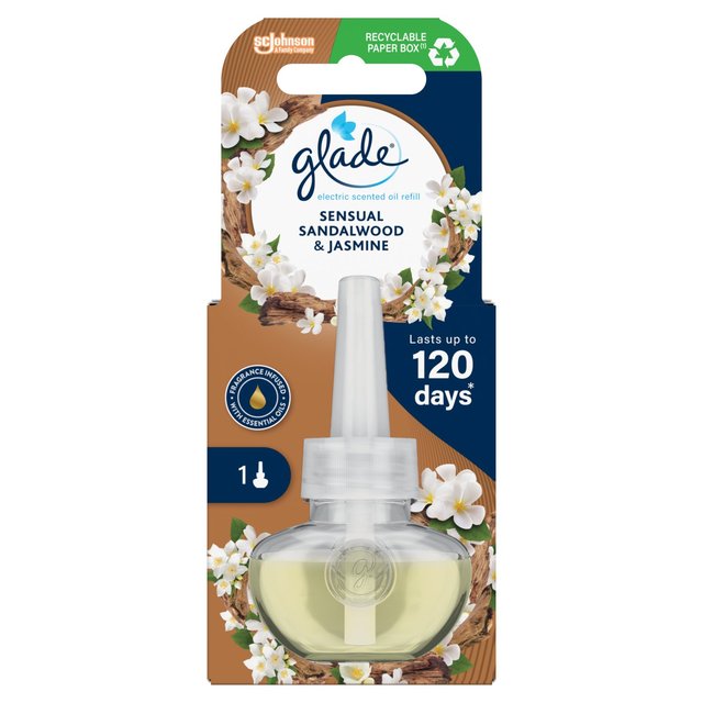 Glade Plug In Refill Electric Scented Oil Bali Sandalwood   20ml GOODS M&S   