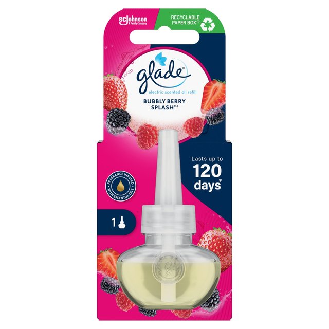 Glade Plug In Refill Electric Scented Oil Bubbly Berry Splash   20ml GOODS M&S   