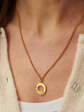Posh Totty Designs personalised sterling silver necklace, UK version