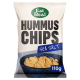 Eat Real Hummus Chips Sea Salt Sharing   110g GOODS M&S   