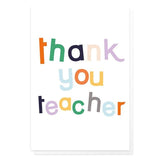 Caroline Gardner Thank You Teacher Card Pack   10 per pack GOODS M&S   