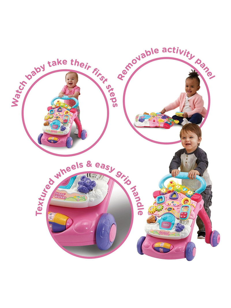 VTech Pink Lauflernhilfe für die ersten Schritte, UK-Version