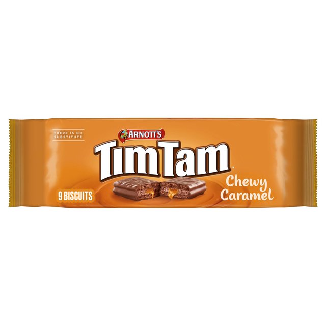 Tim Tam Chewy Caramel Biscuits   175g GOODS M&S   