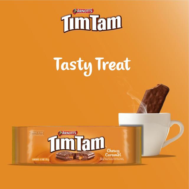 Tim Tam Chewy Caramel Biscuits   175g GOODS M&S   