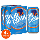 Via Roma Lager Beer   4 x 440ml GOODS M&S   