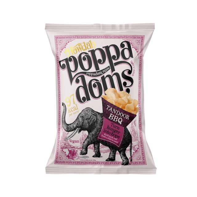 Howdah Poppadoms Tandoor BBQ   82.5g GOODS M&S   