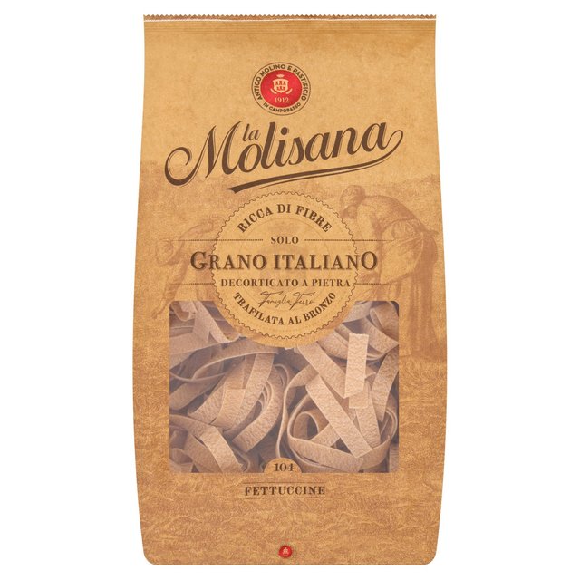 La Molisana Wholewheat Fettuccine Pasta No.104   500g