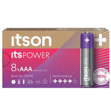 itson Itspower 8 AAA Alkaline Battery   8 per pack GOODS M&S   