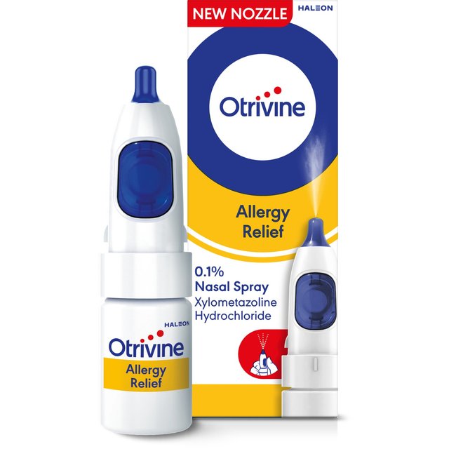 Otrivine Allergy Relief 0.1% Nasal Spray   10ml GOODS M&S   