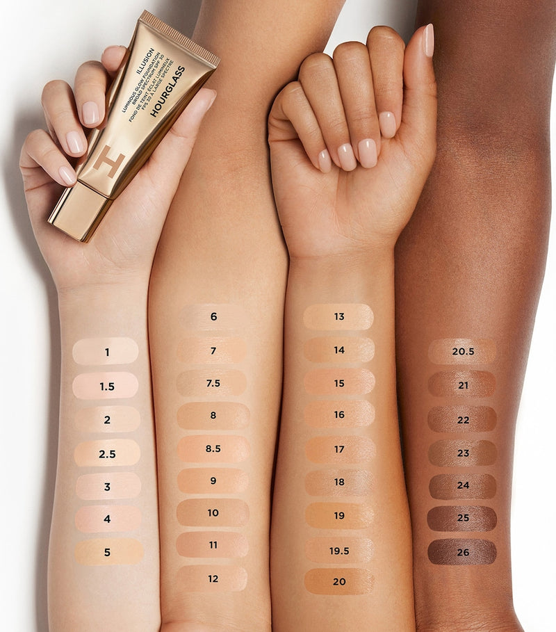 Hourglass luminous glow foundation SPF30 35ml, UK version