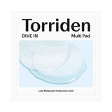 Torriden hyaluronic acid multi pads 10pcs, imported from the UK
