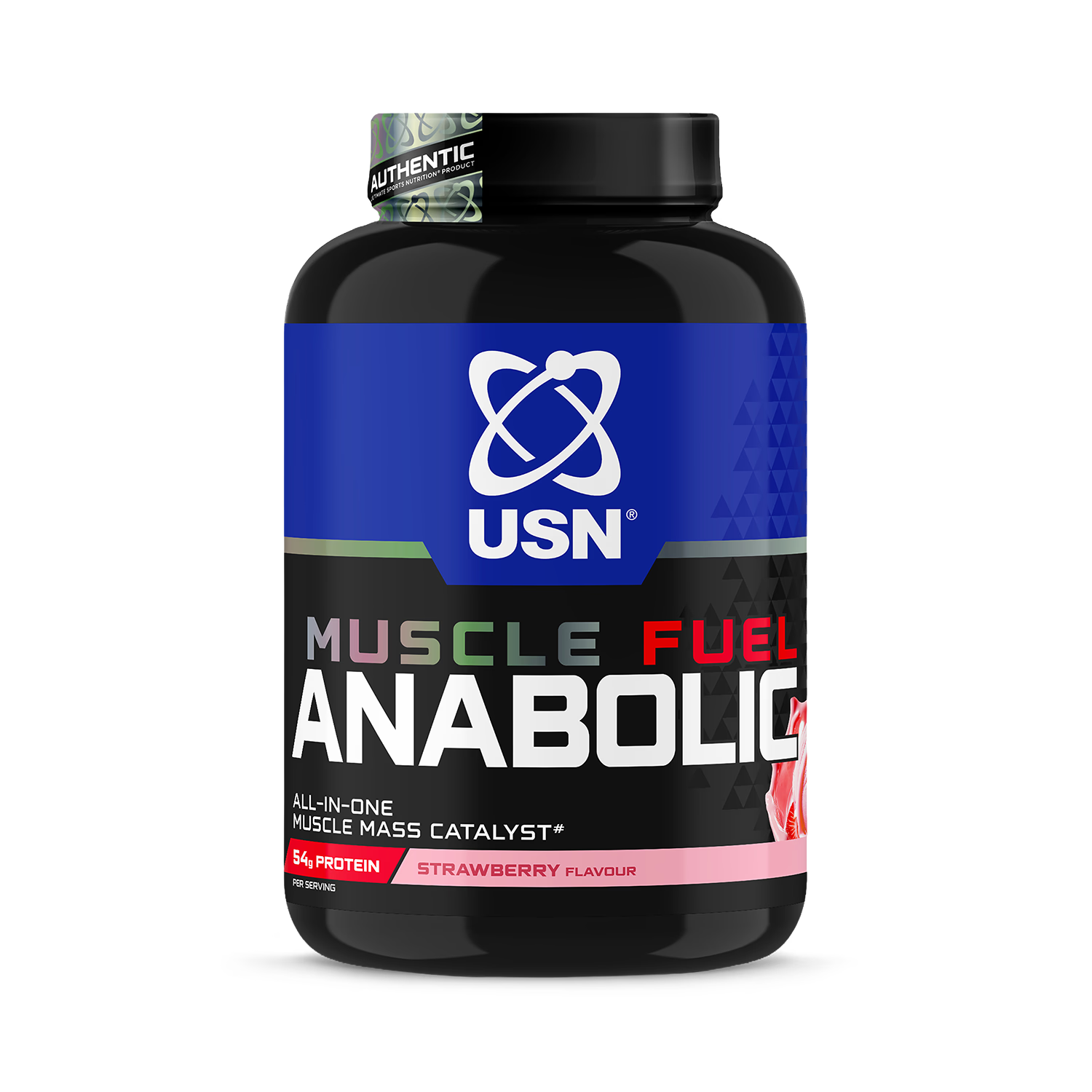 USN Muscle Fuel Anabolic strawberry protein powder 2kg, imported from the UK