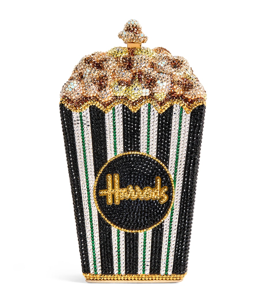 Judith Leiber popcorn clutch Harrods exclusive, imported from the UK