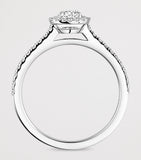 Messika Joy diamond ring 0.45ct white gold, UK version