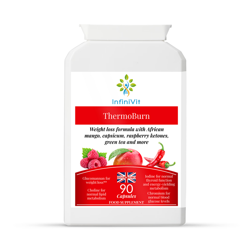 InfiniVit ThermoBurn weight management supplement 90 capsules, UK version